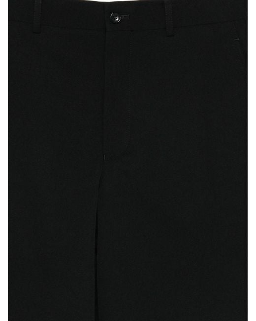 Comme des Garçons Black Belt Loop Shorts for men