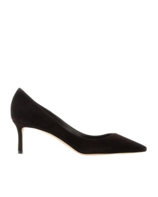 Jimmy Choo Black Romy 60 Pointed-Toe Pumps