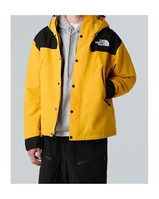 The North Face Yellow Dryvent Mono Mountain Jacket for men