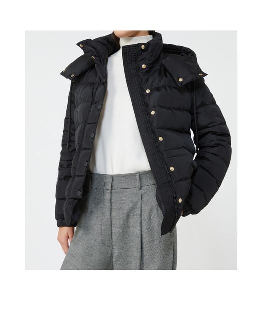 Weekend by Maxmara Black Long-Sleeved Down Jacket