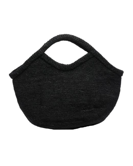 IBELIV Black Pure Top Handle Bag