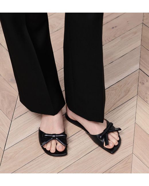 Dior Multicolor Bow Slide
