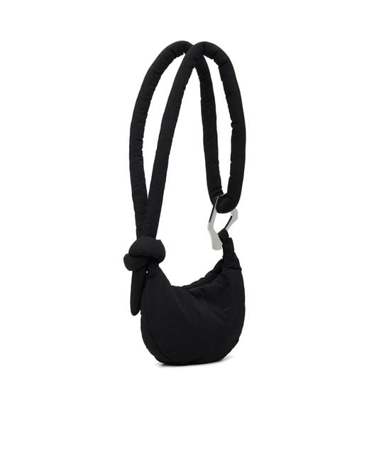 HELIOT EMIL Black Attache Mini Shoulder Bag for men