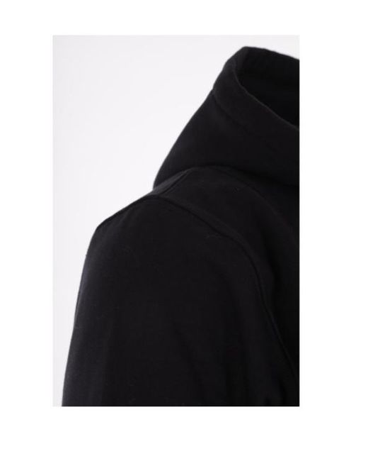 JORDANLUCA Blue Serpentine Cotton Hoodie for men