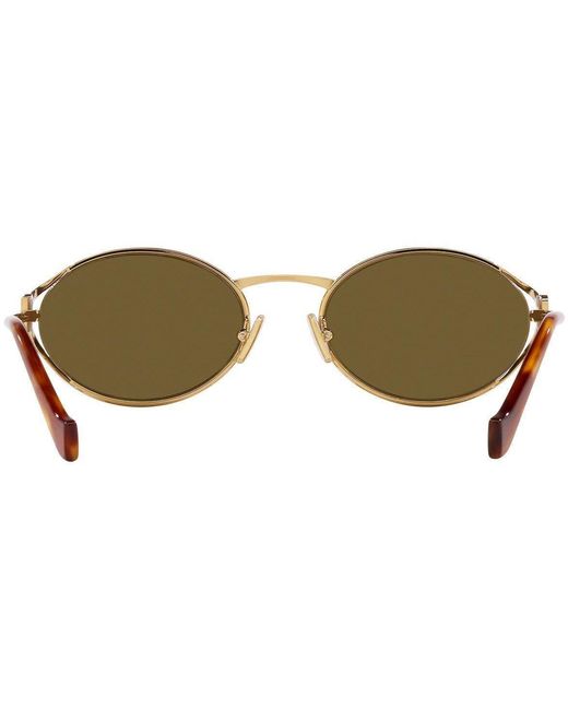 Miu Miu Multicolor Logo Sunglasses