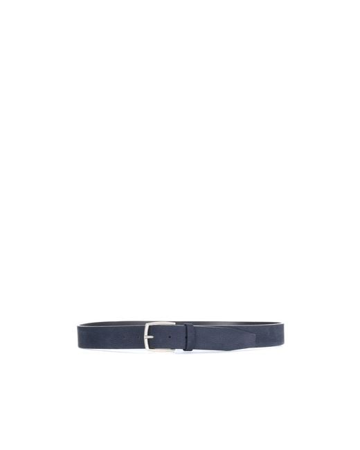 Orciani Blue Buckled Belt for men