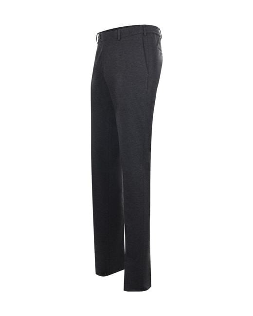 PT01 Blue Pt Torino Slim Tailored Pants for men