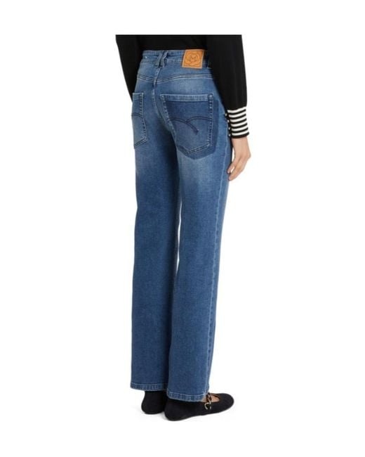 Marella Blue Belt Loop Jeans