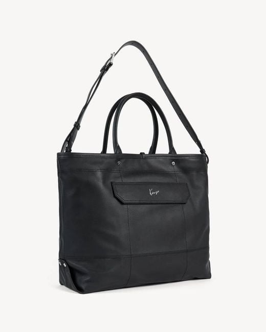 KENZO Green Utility' Reversible Large Tote Bag for men