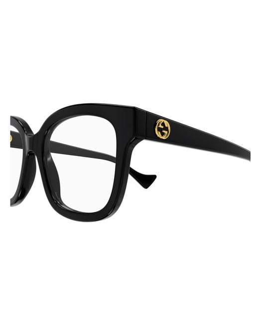 Gucci White Eyewear Cat Eye Frame Glasses