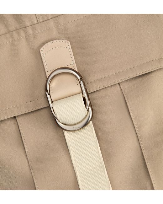 Dior Natural Cargo Shorts for men