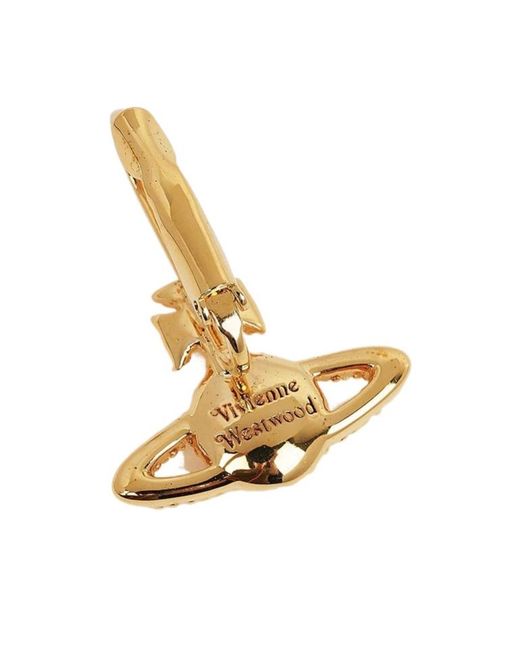 Vivienne Westwood Metallic Bas-Relief Earrings