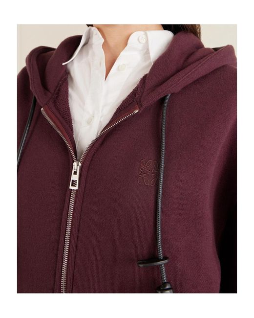 Loewe Purple Flamenco Hoodie