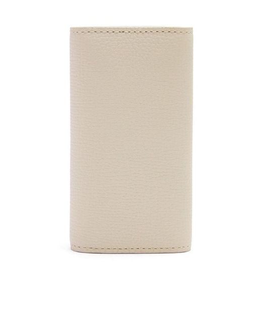 Loewe Natural Anagram Key Case