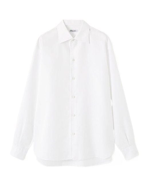 Loro Piana White Franco Shirt