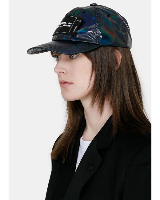 we11done Blue Baseball Hat for men
