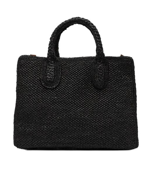 IBELIV Black Rary Tote Bag
