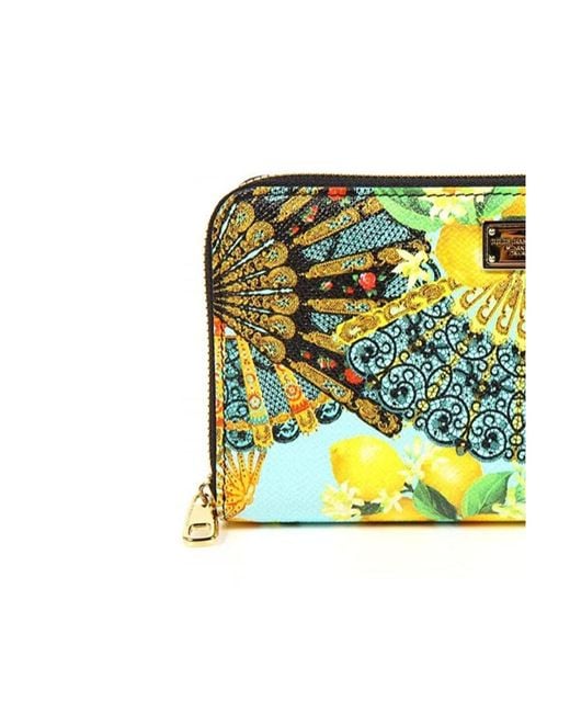 Dolce & Gabbana Multicolor Printed Wallet