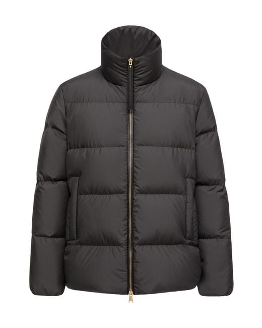 Moncler Black Vivantesse Short Down Jacket