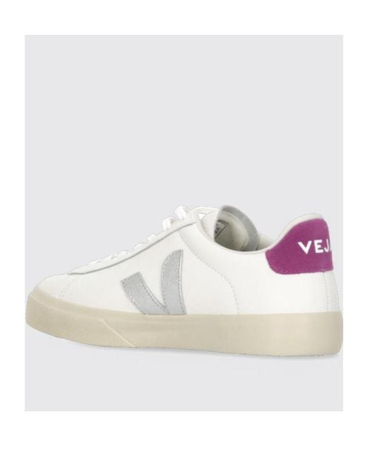 Veja White Campo Low-Top Sneakers