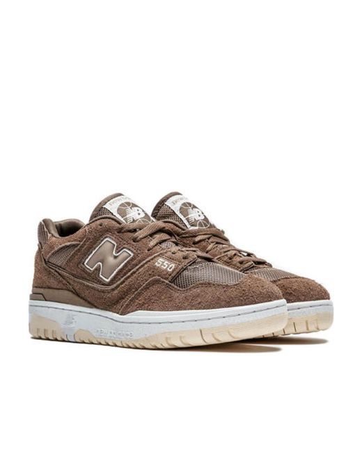 New Balance Brown 550 'Mushroom' Lace-Up Sneakers for men