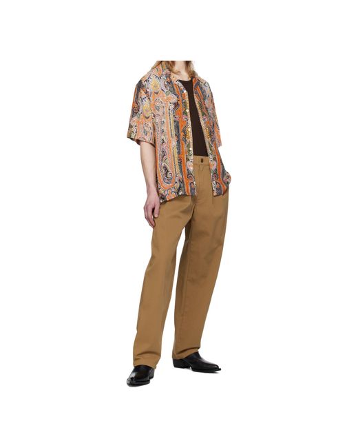 Isabel Marant Brown Vazlo Shirt for men