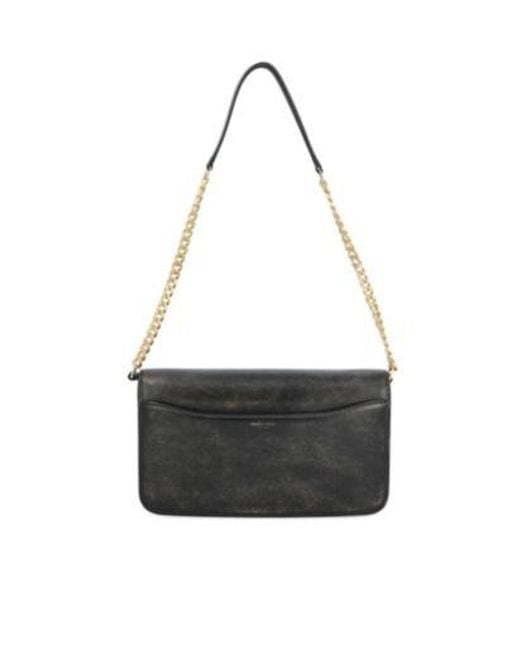 Golden Goose Deluxe Brand Black Twist-Lock Shoulder Bag