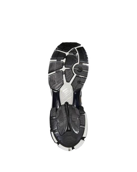 Balenciaga Black Runner Lace-Up Sneakers for men