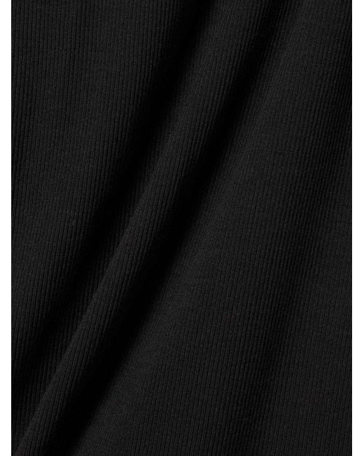 Calvin Klein Black Organic Cotton-Jersey T-Shirt