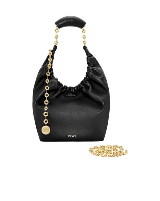 Loewe Black Small Squeeze Bag