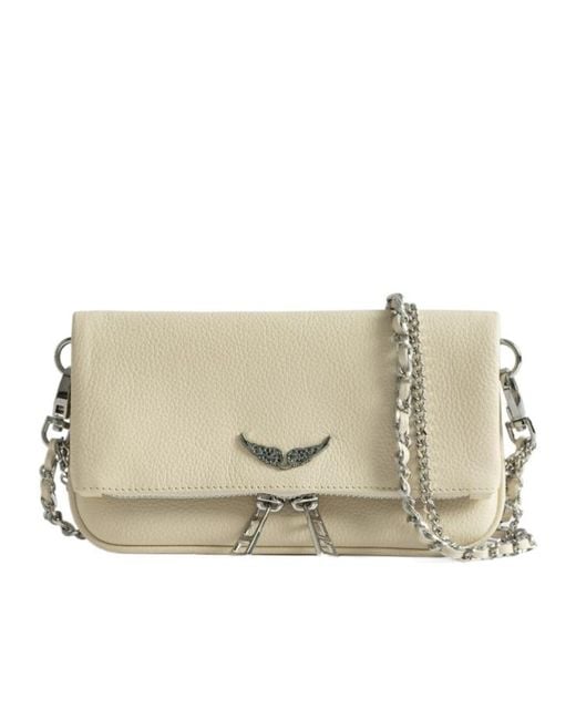 Zadig & Voltaire Natural Rock Nano Zip-Fastening Mini Bag