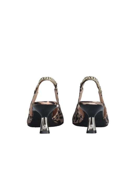 Liu Jo Metallic Slingback High Heel Sandals