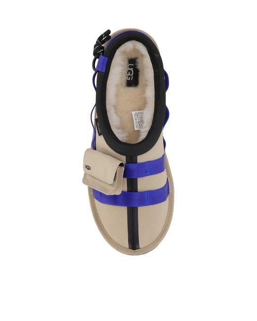 Ugg Blue Color-Blocked Mules for men