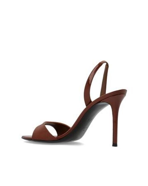 Giuseppe Zanotti Brown High Heel Sandals