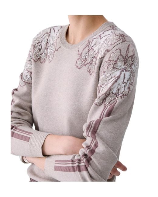 Liu Jo Black Jacquard Sweater