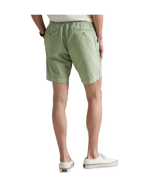 Ralph Lauren Green Light Casual Shorts for men