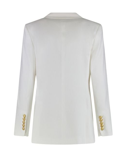 Veronica Beard White Dale Dickey Jacket