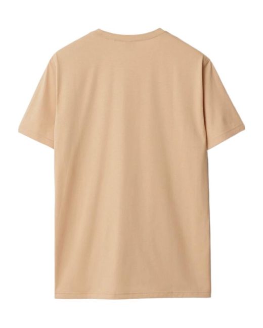 Burberry Natural Cotton T-Shirt for men