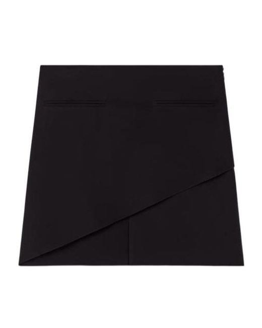 Courreges Black Courrèges Infinity Mini Skirt