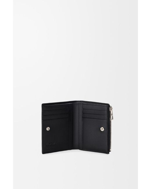 Loewe Black Slim Compact Wallet for men