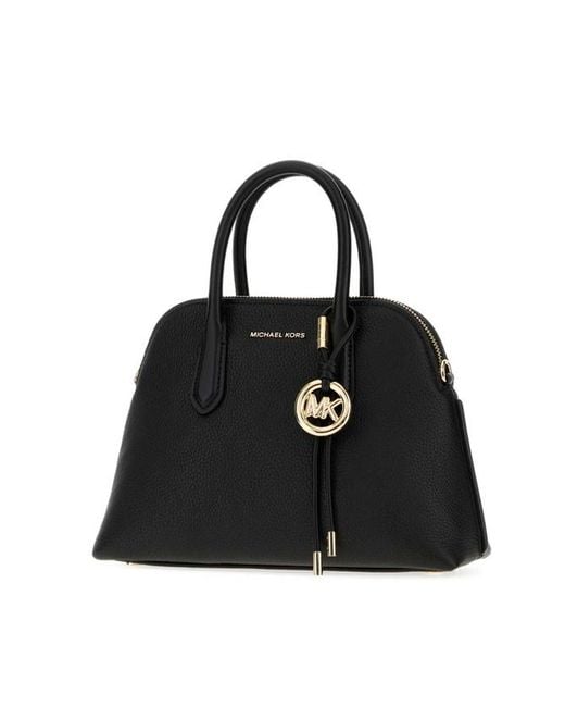 MICHAEL Michael Kors Black Freddie Dome Shoulder Bag