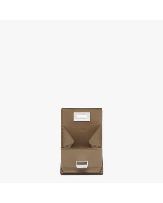 Fendi Brown Leather Coin Purse
