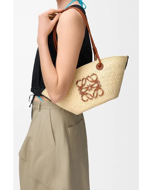 Loewe Natural Small Anagram Basket Bag