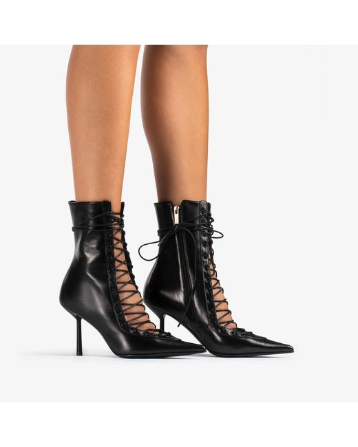 Le Silla Black 140Mm Leather Pumps
