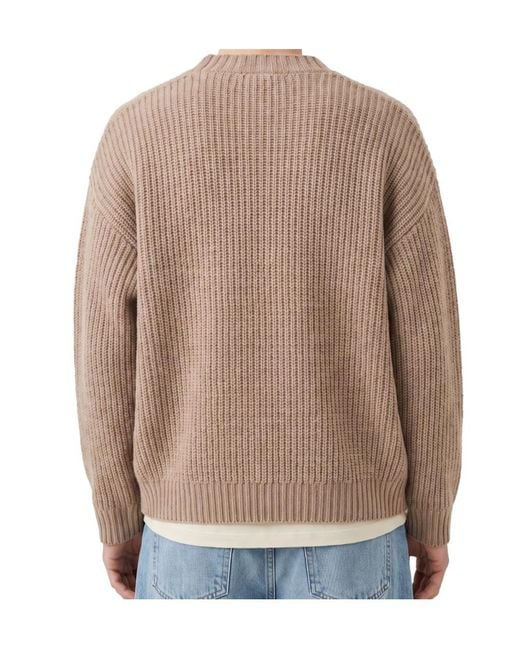 Roberto Collina Brown V-Neck Cardigan for men