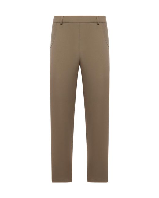 Prada Natural Technical Fleece Pants for men