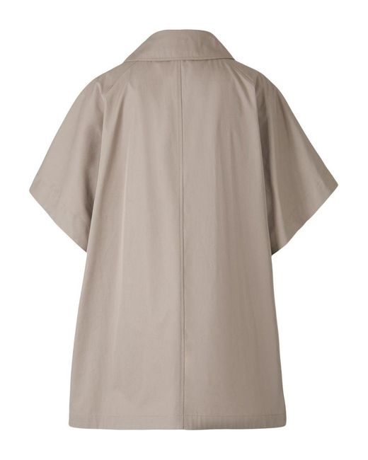 Herno Gray Cotton Coat