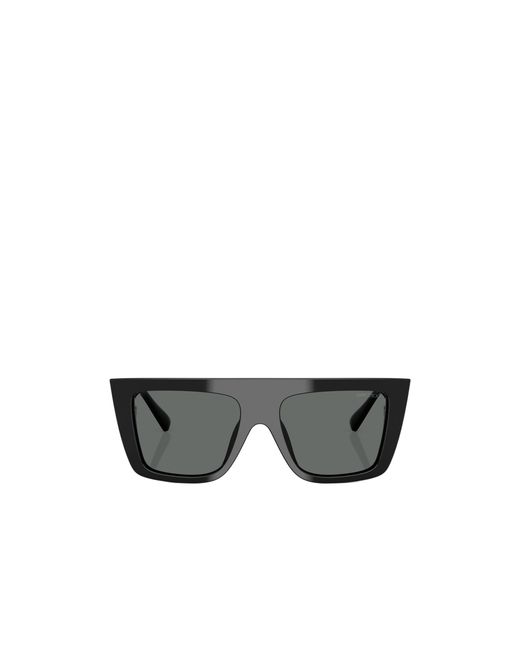 Jimmy Choo Gray Eyewear Square Frame Sunglasses