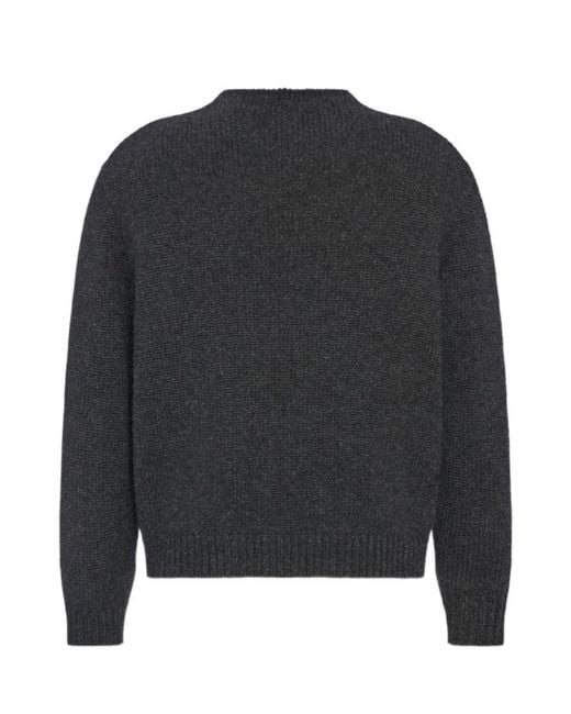 The Row Black Long-Sleeved Sweater for men