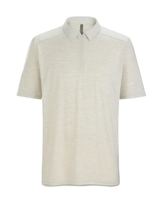 Arc'teryx Frame Polo Shirt in White for Men | Lyst